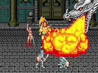 une photo d'Ã©cran de Golden Axe sur Sega Megadrive